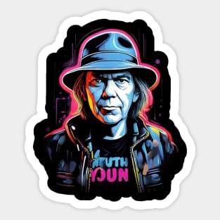 Neil Young Sticker